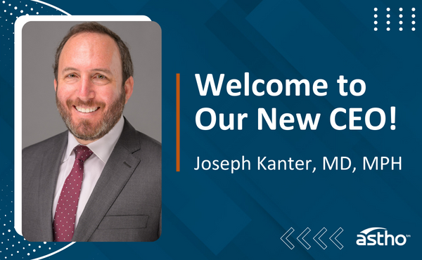 Welcome to our new CEO! Joseph Kanter, MD, MPH
