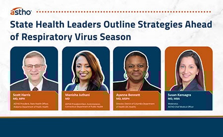 State Health Leaders Outline Respiratory Virus Season Strategies During ASTHO Briefing 