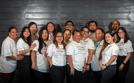 The Commonwealth Healthcare Corporation Immunization team at a professional development workshop