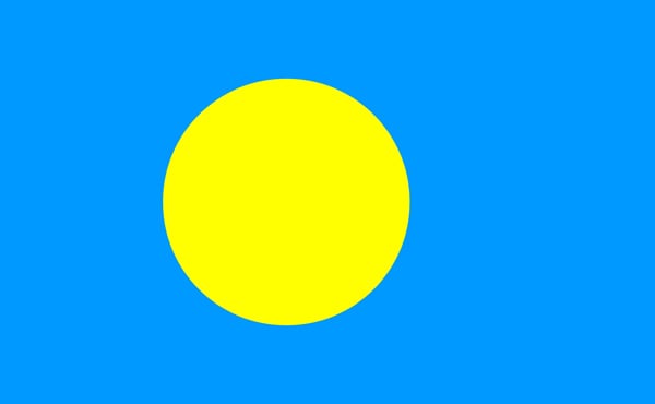 Flag of the Republic of Palau