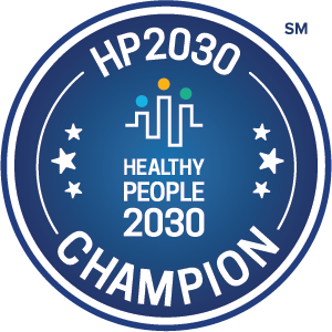 Healthy People 2030 Champion logo