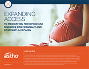 Expanding Access to Medication for Opioid Use Disorder for Pregnant and Postpartum Women Infographic (PDF)