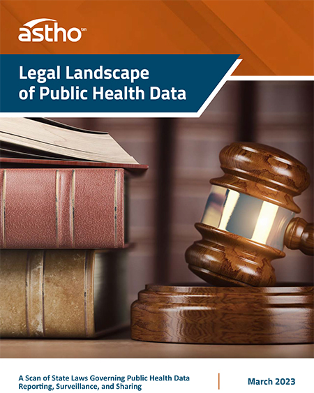 Cover of Legal Landscape of Public Health Data report